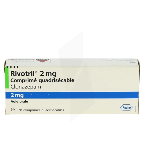 Clonazépam Rivotril 2Mg