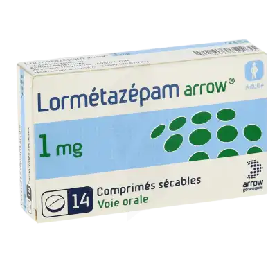 Lormetazepam 1 mg et 2 mg