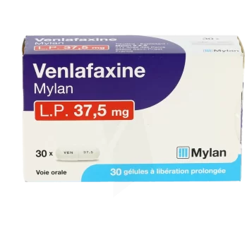 venlafaxine 37.5 mg, 75 mg et 225 mg