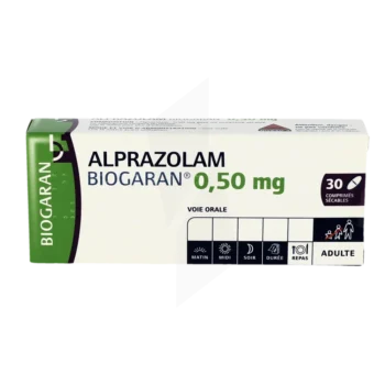 alprazolam 0.25 mg et 0.50 mg sans ordonnance