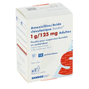 Amoxicilline Acide Clavulanique 500 mg et 1g