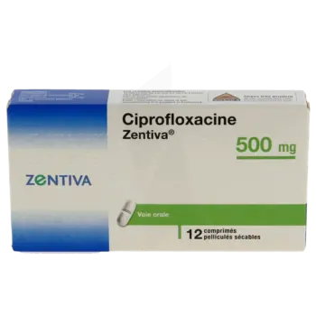 ciprofloxacine 500 mg sans ordonnance