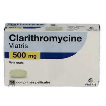 clarithromycine 500 mg sans ordonnance