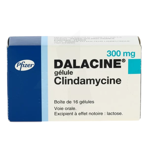 Clindamycine 300 mg et 600 mg