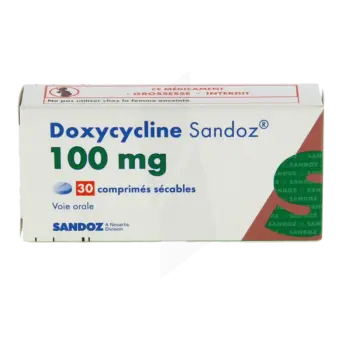 Doxycycline 100 mg sans ordonnance