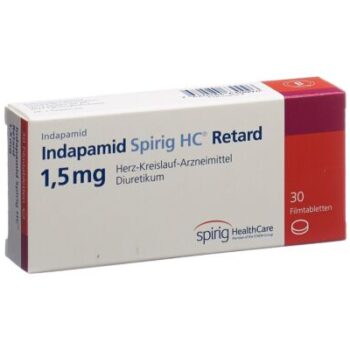 indapamide 1.5 mg et 2.5 mg