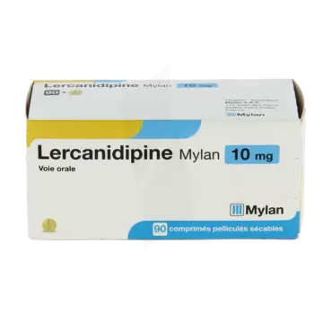 lercanidipine 10 mg et 20 mg