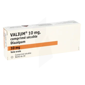 diazepam valium 5 mg et 10 mg