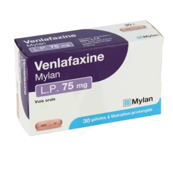 venlafaxine 37.5 mg, 75 mg et 225 mg